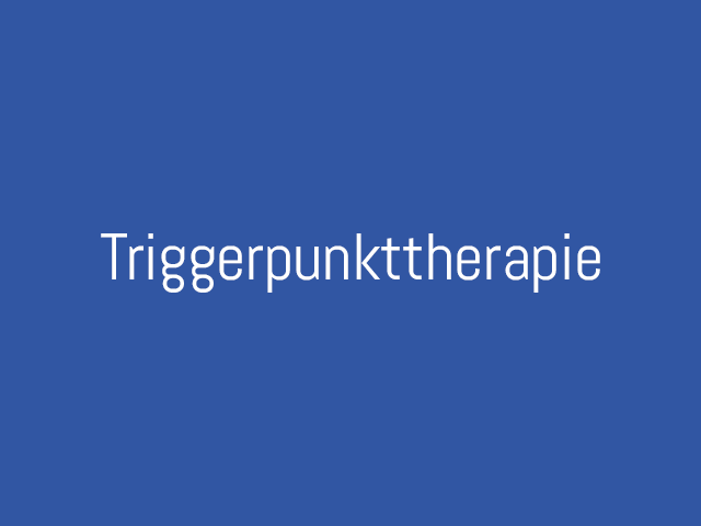Triggerpunkttherapie